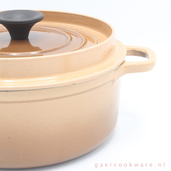 Invicta gietijzeren braadpan, bruin beige 20 cm cast iron