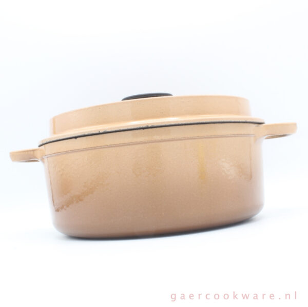 Invicta gietijzeren braadpan, bruin beige 20 cm cast iron