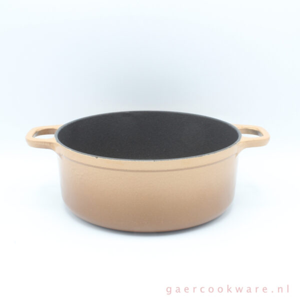 Invicta gietijzeren braadpan, bruin beige 20 cm cast iron