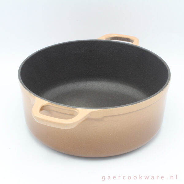 Invicta gietijzeren braadpan, bruin beige 20 cm cast iron