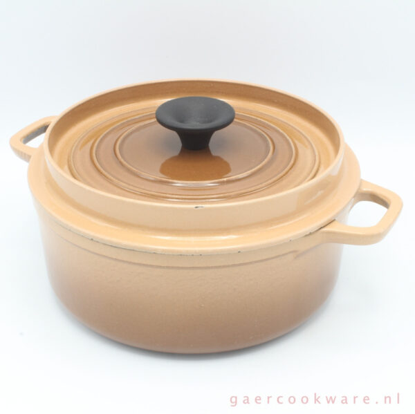 Invicta gietijzeren braadpan, bruin beige 20 cm cast iron