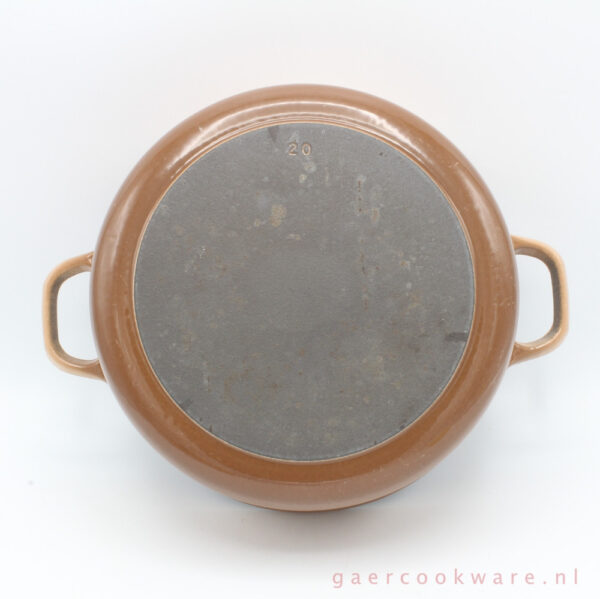 Invicta gietijzeren braadpan, bruin beige 20 cm cast iron