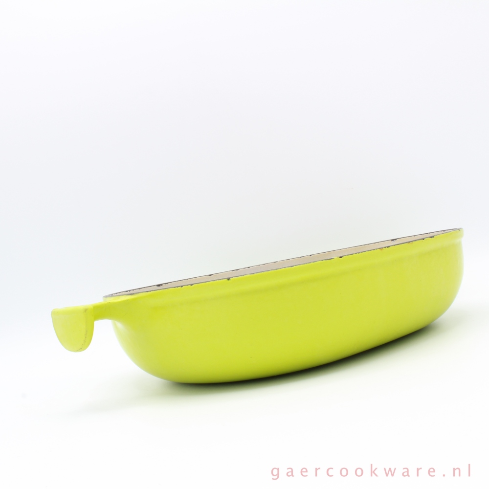 browser oog vergiftigen Le Creuset gietijzeren ovenschaal, by Enzo Mari, lime groen 25 cm - Gaer  Cookware