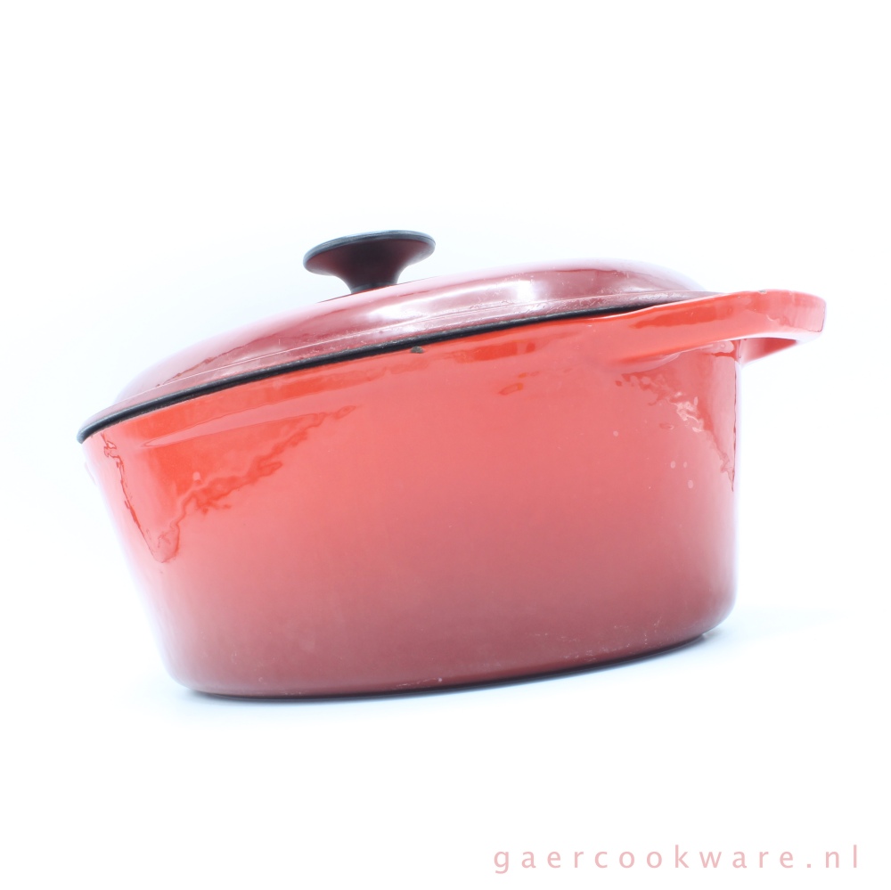 Zwaaien ongeluk speelgoed Gietijzeren braadpan, rood 29 cm - Gaer Cookware