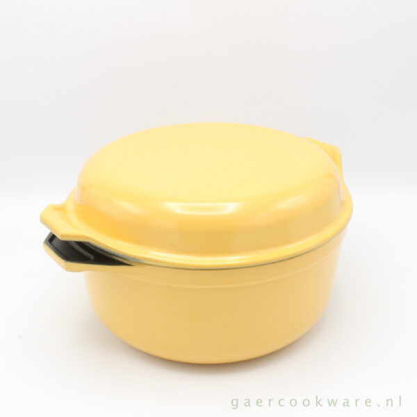 Fontignac gietijzeren braadpan geel cast iron