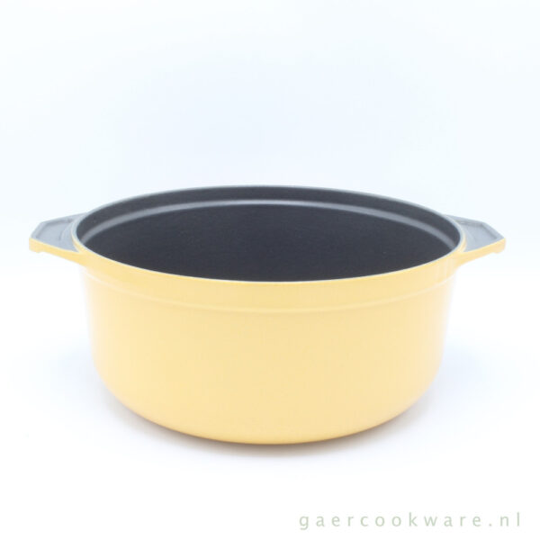 Fontignac gietijzeren braadpan geel cast iron