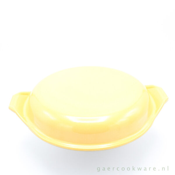 Fontignac gietijzeren braadpan geel cast iron