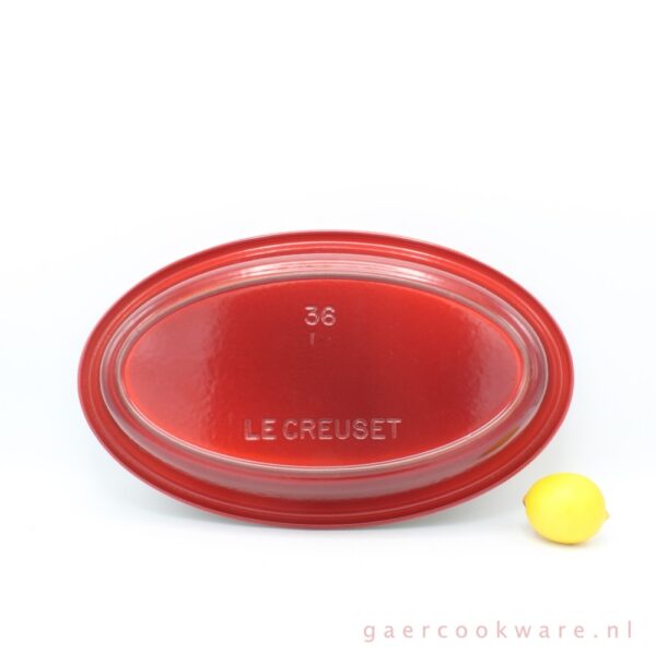 Le Creuset ovenschaal rood 36 cm cast iron