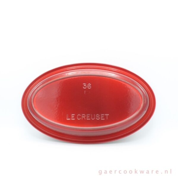 Le Creuset ovenschaal rood 36 cm cast iron