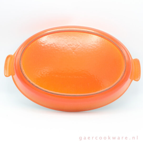 Le Creuset gietijzeren ovenschaal cast iron orange