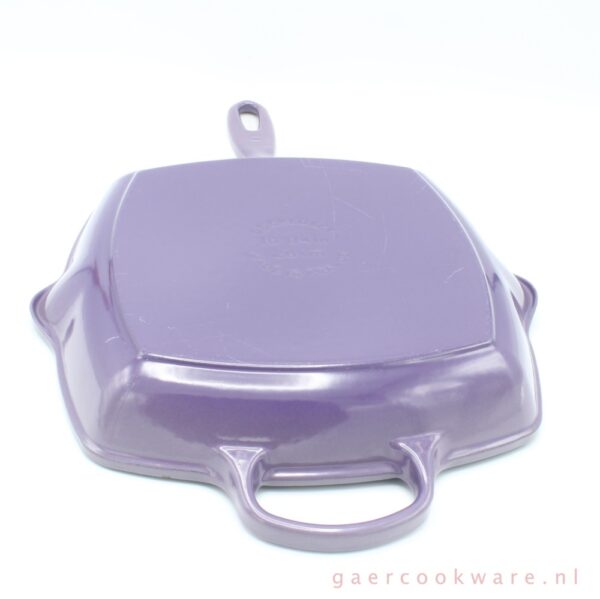 Le Creuset gietijzeren grillpan lila cast iron purple