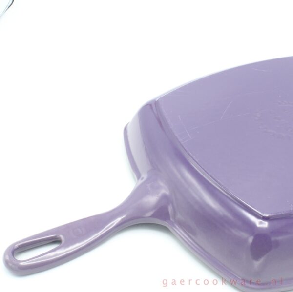 Le Creuset gietijzeren grillpan lila cast iron purple