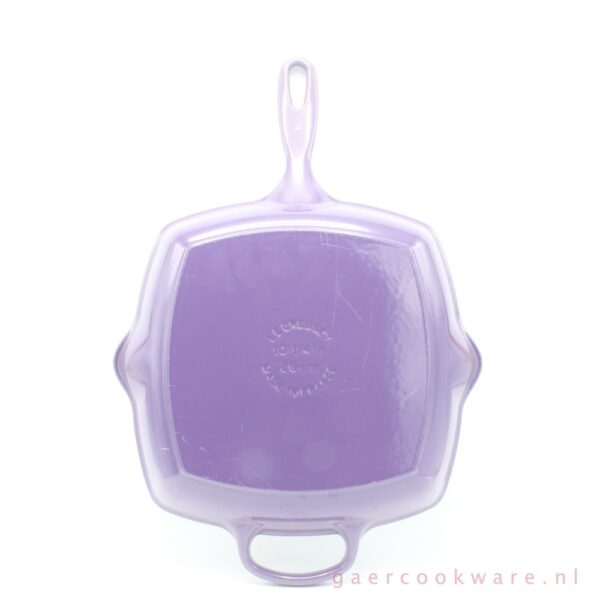 Le Creuset gietijzeren grillpan lila cast iron purple