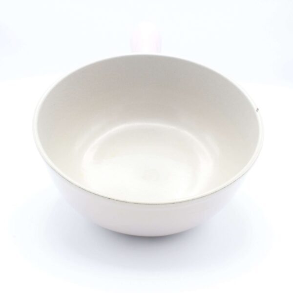 Le Creuset gietijzeren casserole ecru bloemmotief cast iron
