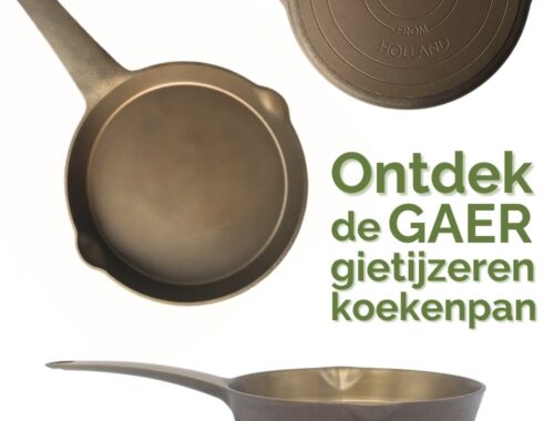 Featured image blog Ontdek de GAER gietijzeren koekenpan
