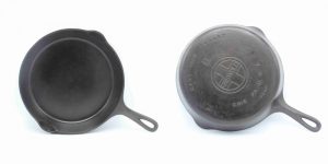 Mijn ouwe, getrouwe cast iron Griswold skillet uit de USA